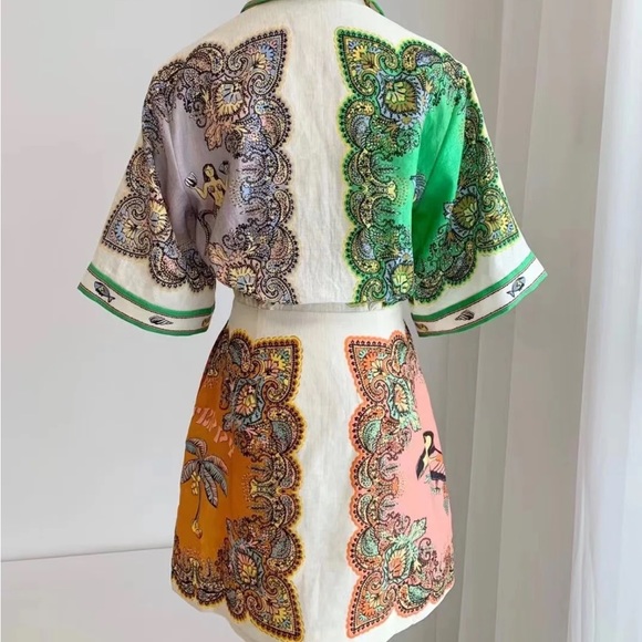 SOLD OUT Linen Shirt Dress - Picture 12 of 16